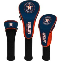 Team Effort MLB Set Of 3 Headcovers -Golf Discount Store mcarthur sports mlb set of 3 headcovers houston astros