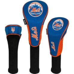 Team Effort MLB Set Of 3 Headcovers -Golf Discount Store mcarthur sports mlb set of 3 headcovers new york mets