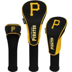 Team Effort MLB Set Of 3 Headcovers -Golf Discount Store mcarthur sports mlb set of 3 headcovers pittsburgh pirates