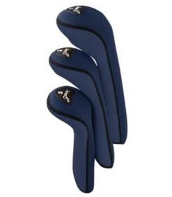 Pro Active Sports Stealth Headcovers 3-Pack -Golf Discount Store navy 7364
