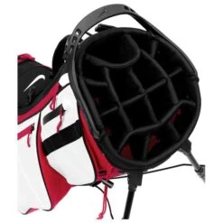 Nike Air Hybrid 2 Stand Bag -Golf Discount Store nike air hybrid 2 stand bag university red black black top itempicture