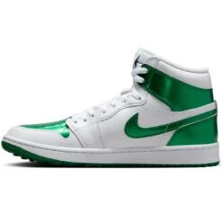 Nike Air Jordan I High G Golf Shoes White/Pine -Golf Discount Store nike air jordan i high g golf shoes white pine spine itempicture
