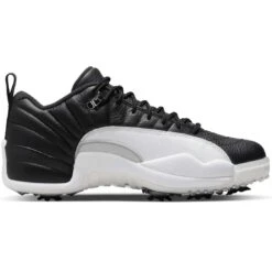 Nike Air Jordan XII Low G Golf Shoes Black/White/Varsity Red 10 Nike Air Jordan XII Low G Golf Shoes Black/White/Varsity Red -Golf Discount Store nike air jordan xii low golf shoes black white varsity red side itempicture