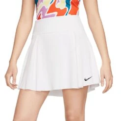 Nike Women's Dri-FIT Advantage Club Skirt 7 Nike Women's Dri-FIT Advantage Club Skirt -Golf Discount Store nike womens dri fit advantage club skirt white front itempicture