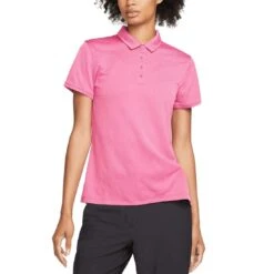 Nike Women's Dri-FIT Victory Textured Polo 6 Nike Women's Dri-FIT Victory Textured Polo -Golf Discount Store nike womens dri fit victory textured polo pinksicle itempicture