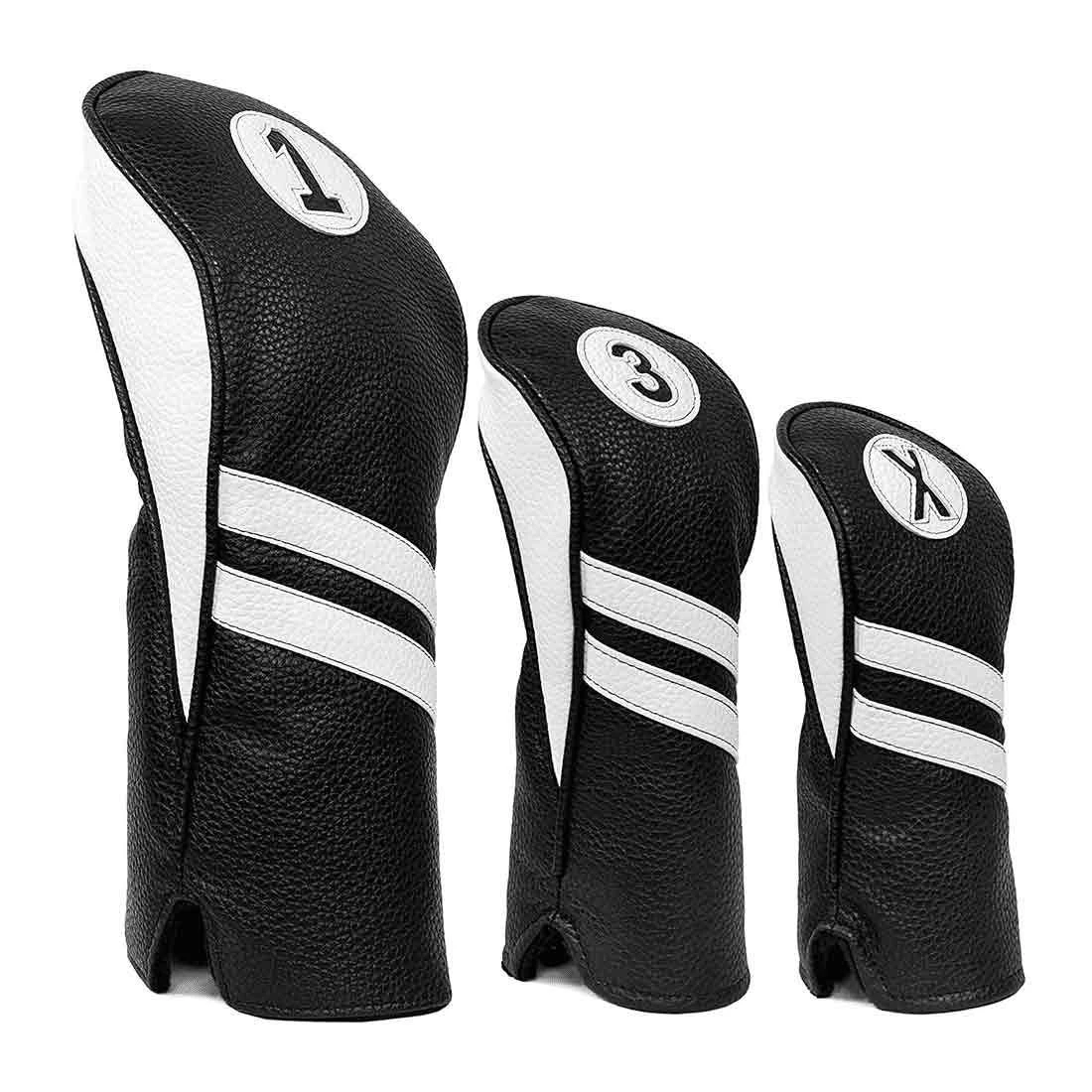 Pro Active Sports Vintage 3-Pack Headcovers 2 Pro Active Sports Vintage 3-Pack Headcovers - Image 2