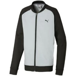 Puma Boys Full Zip Jacket -Golf Discount Store puma 2021 boys full zip jacket quarry itempicture