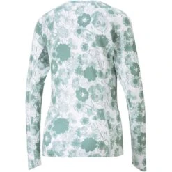 Puma Women's YOU-V Lily Pad Crew -Golf Discount Store puma 2023 womens you v lily pad crew adriatic back itempicture