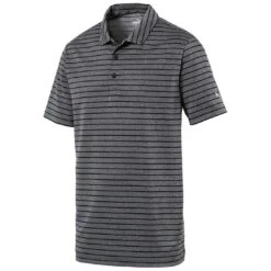 Puma Boys Rotation Stripe Polo -Golf Discount Store puma boys rotation stripe polo black