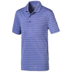 Puma Boys Rotation Stripe Polo -Golf Discount Store puma boys rotation stripe polo dazzling blue