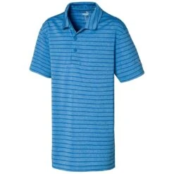 Puma Boys Rotation Stripe Polo -Golf Discount Store puma boys rotation stripe polo ibiza blue