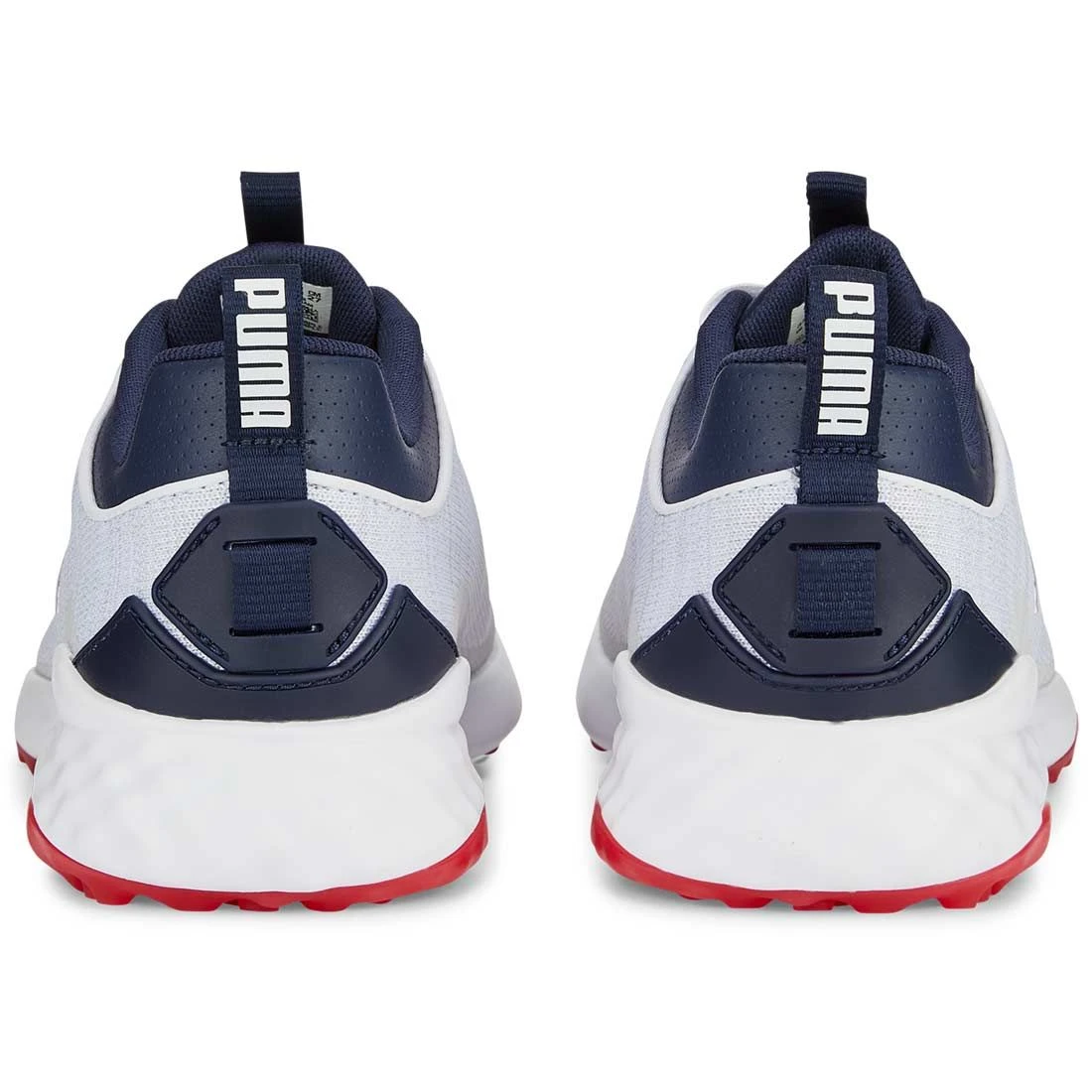 Puma Fusion Pro Golf Shoes White/Navy/For All Time Red 3 Puma Fusion Pro Golf Shoes White/Navy/For All Time Red - Image 3