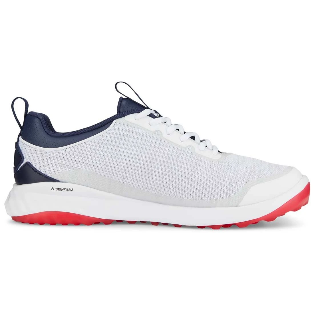 Puma Fusion Pro Golf Shoes White/Navy/For All Time Red 5 Puma Fusion Pro Golf Shoes White/Navy/For All Time Red - Image 5