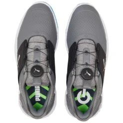 Puma Ignite Elevate Disc Golf Shoes Quiet Shade/Silver -Golf Discount Store puma ignite elevate disc golf shoes quiet shade silver 376080 03 top itempicture