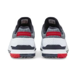 Puma Proadapt Alphacat Golf Shoes White/Navy Blazer/High Risk Red -Golf Discount Store puma proadapt alphacat golf shoes white navy blazer high risk red heel itempicture