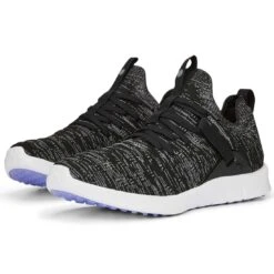 Puma Women's Laguna Fusion Knit Golf Shoes Black/Quiet Shade -Golf Discount Store puma womens laguna fusion knit golf black quiet shade 376082 02 pair itempicture