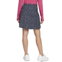 Puma Women's PWRMESH Whitewater Skirt -Golf Discount Store puma womens pwrmesh whitewater skirt navy blazer white back itempicture