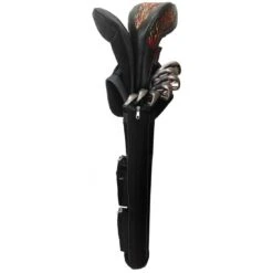 Caddy Daddy Golf Ranger Sunday Bag -Golf Discount Store ranger sunday black grey back