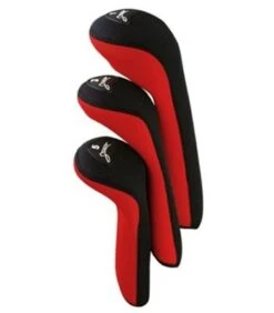 Pro Active Sports Stealth Headcovers 3-Pack -Golf Discount Store red 7366 1