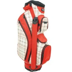 RJ Sports Women's Paradise Cart Bag -Golf Discount Store rj sports 2023 paradise cart bag cherry plaid itempicture