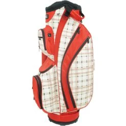 RJ Sports Women's Paradise Cart Bag -Golf Discount Store rj sports 2023 paradise cart bag cherry plaid left itempicture