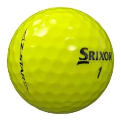 Srixon Z-Star 8 Yellow Golf Balls -Golf Discount Store srixon z star 8 yellow golf balls stamp itempicture