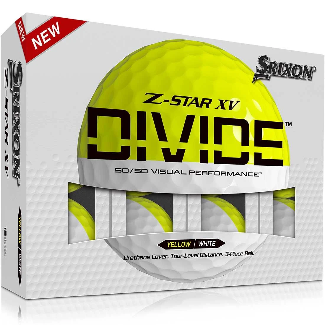 Srixon Z-Star XV 8 Divide Golf Balls 1 Srixon Z-Star XV 8 Divide Golf Balls