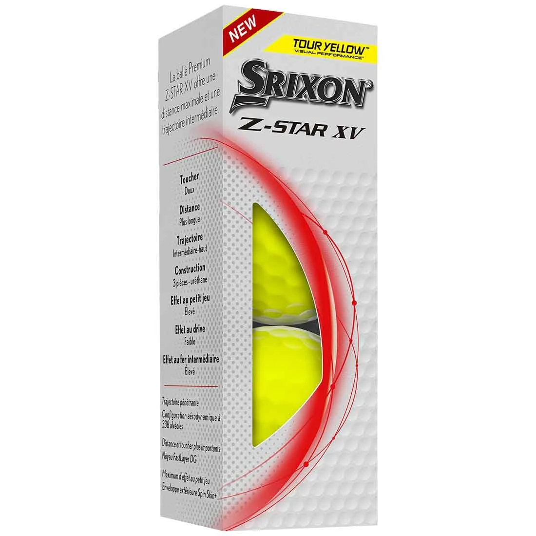 Srixon Z-Star XV Custom Symbol Yellow Golf Balls 2 Srixon Z-Star XV Custom Symbol Yellow Golf Balls - Image 2