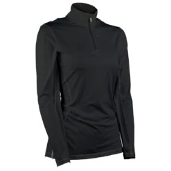 Sun Mountain Women's Second Layer Pullover 8 Sun Mountain Women's Second Layer Pullover -Golf Discount Store sun mountain 2020 womens second layer pullover black