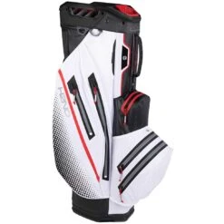 Sun Mountain 2023 H2NO Lite Cart Bag -Golf Discount Store sun mountain 2023 h2no lite cart bag black white red back itempicture