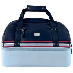 Sun Mountain Mid-Stripe Boston Bag 17 Sun Mountain Mid-Stripe Boston Bag -Golf Discount Store sun mountain 2023 mid stripe boston bag frost navy red itempicture