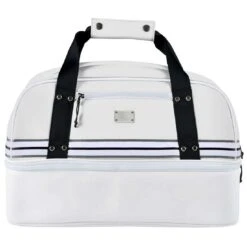 Sun Mountain Mid-Stripe Boston Bag 13 Sun Mountain Mid-Stripe Boston Bag -Golf Discount Store sun mountain 2023 mid stripe boston bag white itempicture
