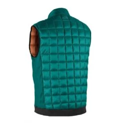 Sun Mountain Retro Puff Vest -Golf Discount Store sun mountain 2023 retro puff vest teal sierra back itempicture