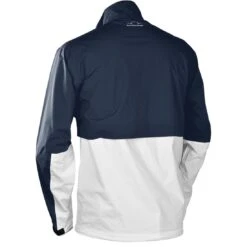 Sun Mountain Stratus Long Sleeve Rain Pullover 7 Sun Mountain Stratus Long Sleeve Rain Pullover -Golf Discount Store sun mountain 2023 stratus ls rain pullover navy white red back itempicture