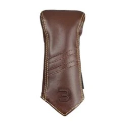 Sun Mountain Leather 3-Wood Headcover -Golf Discount Store sun mountain leather fairway headcover brown khaki