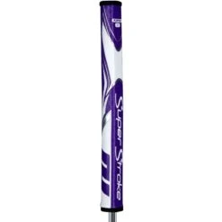 SuperStroke Zenergy Flatso 1.0 Putter Grip 12 SuperStroke Zenergy Flatso 1.0 Putter Grip -Golf Discount Store superstroke zenergy flatso 1 0 putter grip purple white itempicture
