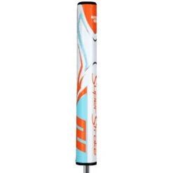 SuperStroke Zenergy Tour 3.0 Putter Grip -Golf Discount Store superstroke zenergy tour 3 0 putter grip orange blue white itempicture
