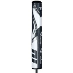 SuperStroke Zenergy Tour 5.0 Putter Grip -Golf Discount Store superstroke zenergy tour 5 0 putter grip grey white itempicture