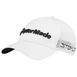 TaylorMade Tour Cage Hat 7 TaylorMade Tour Cage Hat -Golf Discount Store taylormade 2022 tour cage hat white hero itempicture