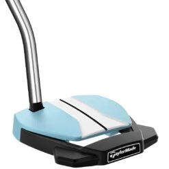 TaylorMade Women's Spider GTX Ice Blue Single Bend Putter -Golf Discount Store taylormade spider gtx ice blue single bend putter back itempicture