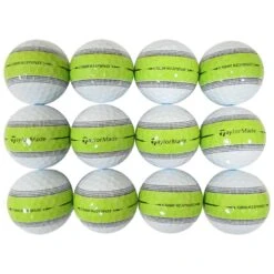 TaylorMade Tour Response Green Stripe 12-Pack Bagged Golf Balls