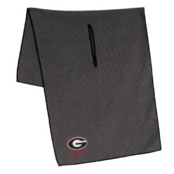 Team Effort NCAA 19 X 41 Grey Microfiber Towel -Golf Discount Store te 02mtg georgia bulldogs 1