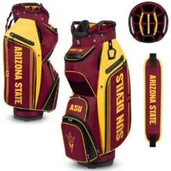 Team Effort NCAA Bucket III Cooler Cart Bag -Golf Discount Store team effort ncaa bucket 3 cooler cart bag arizona state sun devils itempicture