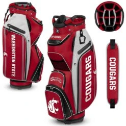 Team Effort NCAA Bucket III Cooler Cart Bag -Golf Discount Store team effort ncaa bucket 3 cooler cart bag washington state cougars itempicture