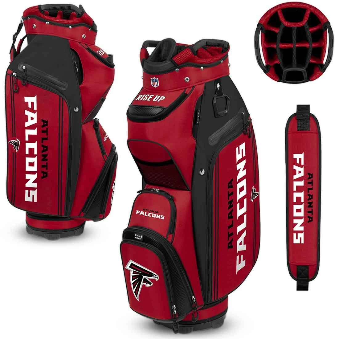 Team Effort NFL Bucket III Cooler Cart Bag 2 Team Effort NFL Bucket III Cooler Cart Bag - Image 2