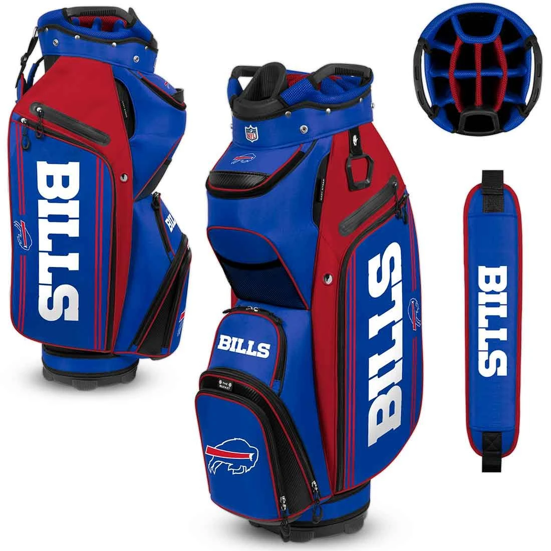 Team Effort NFL Bucket III Cooler Cart Bag 4 Team Effort NFL Bucket III Cooler Cart Bag - Image 4