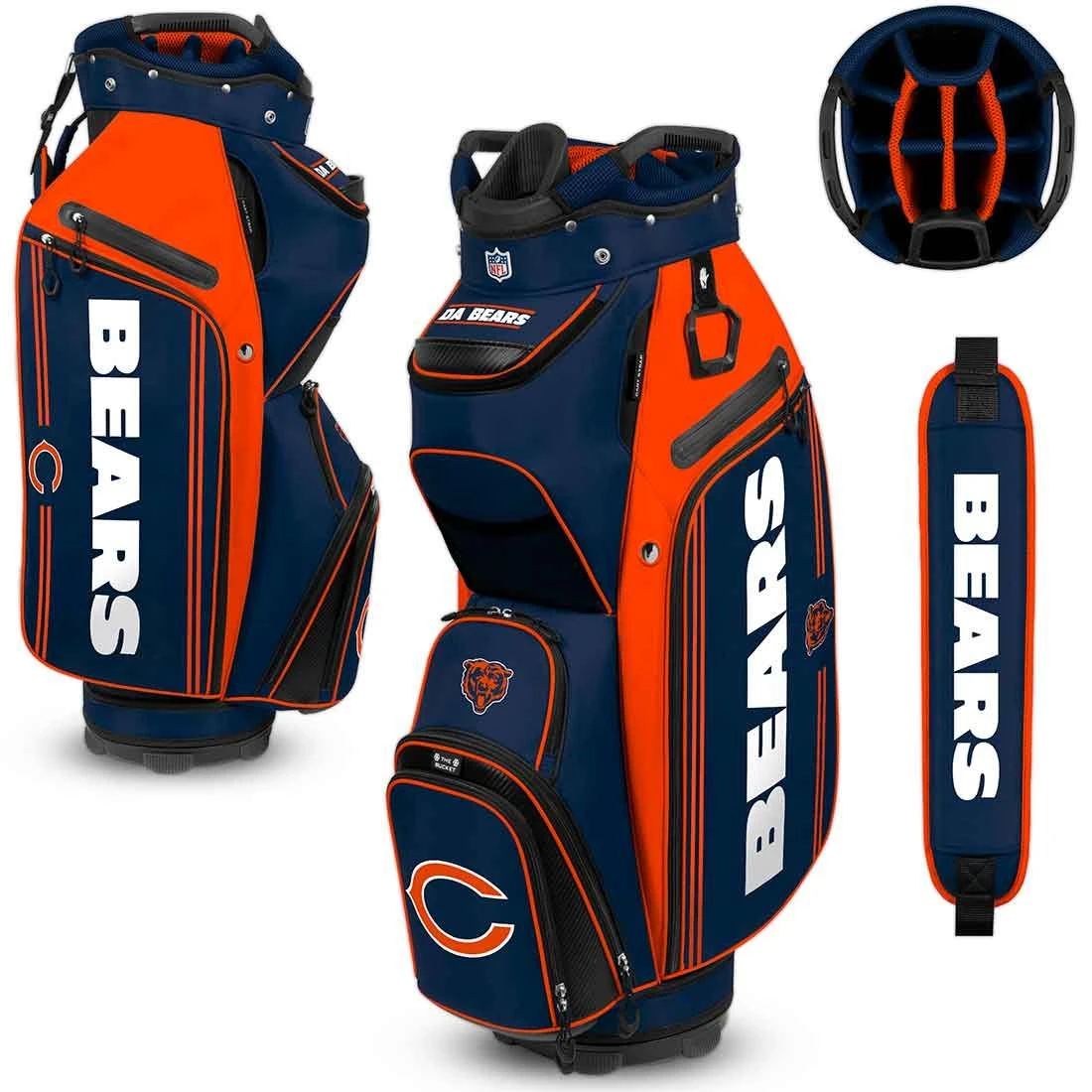 Team Effort NFL Bucket III Cooler Cart Bag 6 Team Effort NFL Bucket III Cooler Cart Bag - Image 6