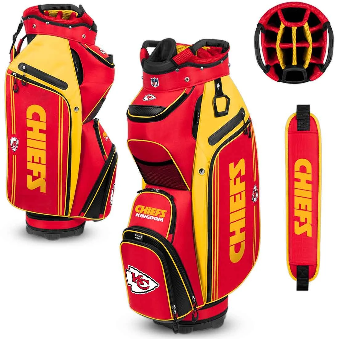 Team Effort NFL Bucket III Cooler Cart Bag 13 Team Effort NFL Bucket III Cooler Cart Bag - Image 13