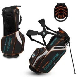 Team Effort NFL Caddie Carry Hybrid Bag -Golf Discount Store team effort nfl caddie carry hybrid bag miami dolphins itempicture
