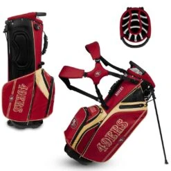 Team Effort NFL Caddie Carry Hybrid Bag -Golf Discount Store team effort nfl caddie carry hybrid bag san francisco 49ers itempicture